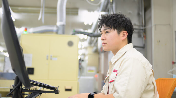 「製造は、社内外の人と連携が必要な部署」